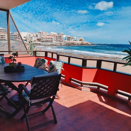 Front Line Beach With Fantastic Terrace. Telde Exteriér fotografie