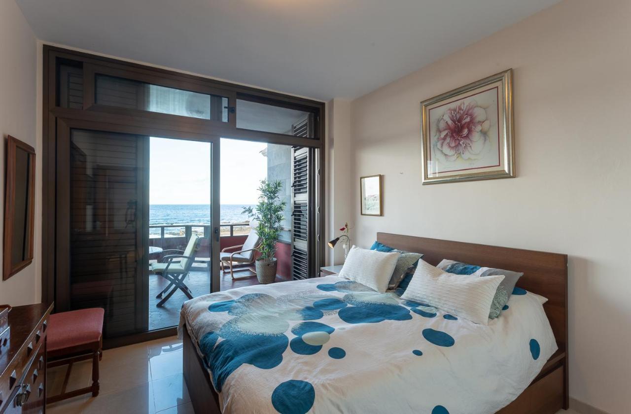 Front Line Beach With Fantastic Terrace. Telde Exteriér fotografie