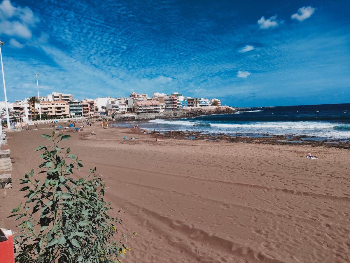 Front Line Beach With Fantastic Terrace. Telde Exteriér fotografie